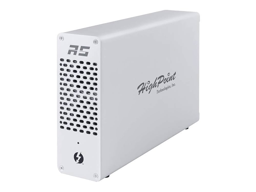 【ジャンク扱い】HighPoint RocketStor 6661A-mSAS3 Amazon | HighPoint RocketStor 6661A-mSAS3 Thunderbolt™ 3-2x